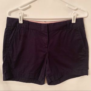 J Crew Navy Shorts